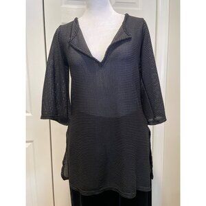 Vtg Jordan Taylor Womens Open Knit Sweater Size S Y2K Whimsigoth Sheer Witchy